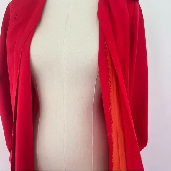 Vintage 60s/70’s Haymaker Red Duster Coat - Picture 14 of 15